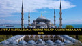 Regaip Kandili Mesajları 2025 - Regaip Kandili mesajı, ayetli, hadisli, resimli kutlama sözleri