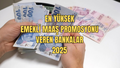 Emekli maaş promosyonu 2025: Banka banka yeni emekli maaş promosyonu rakamları