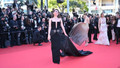 Ebru Yaşar Cannes'a damga vurdu... Kırmızı halıda göz kamaştırdı