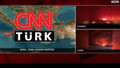 CNN Türk ekranlarında tepki toplayan görüntü! Yangın haritası diye paylaştılar…