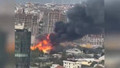 Kartal'da  korkutan yangın!