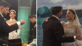 Ünlü şarkıcı Burak Bulut ile Eda Sakız evlendi! Cam kutudaki altın şov gündem oldu...