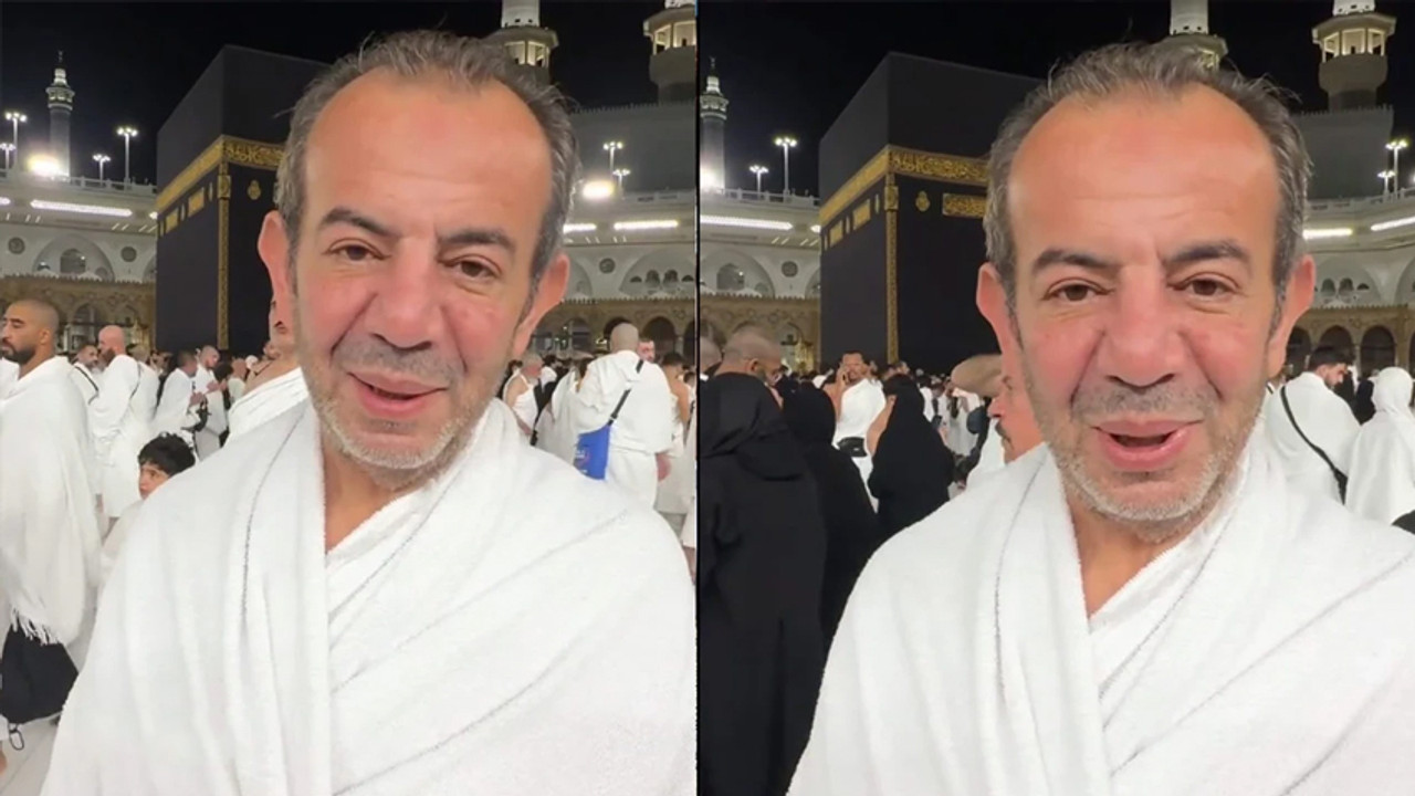 Tanju Özcan umreye gitti, video paylaştı