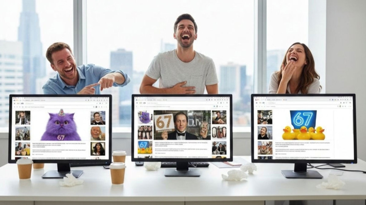 Google’a “67” yazınca neden sallanıyor? Sosyal medyada gündem oldu