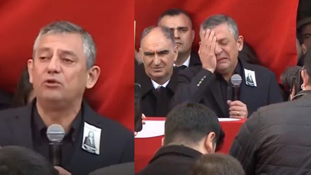 Özgür Özel ağlamaktan konuşamadı