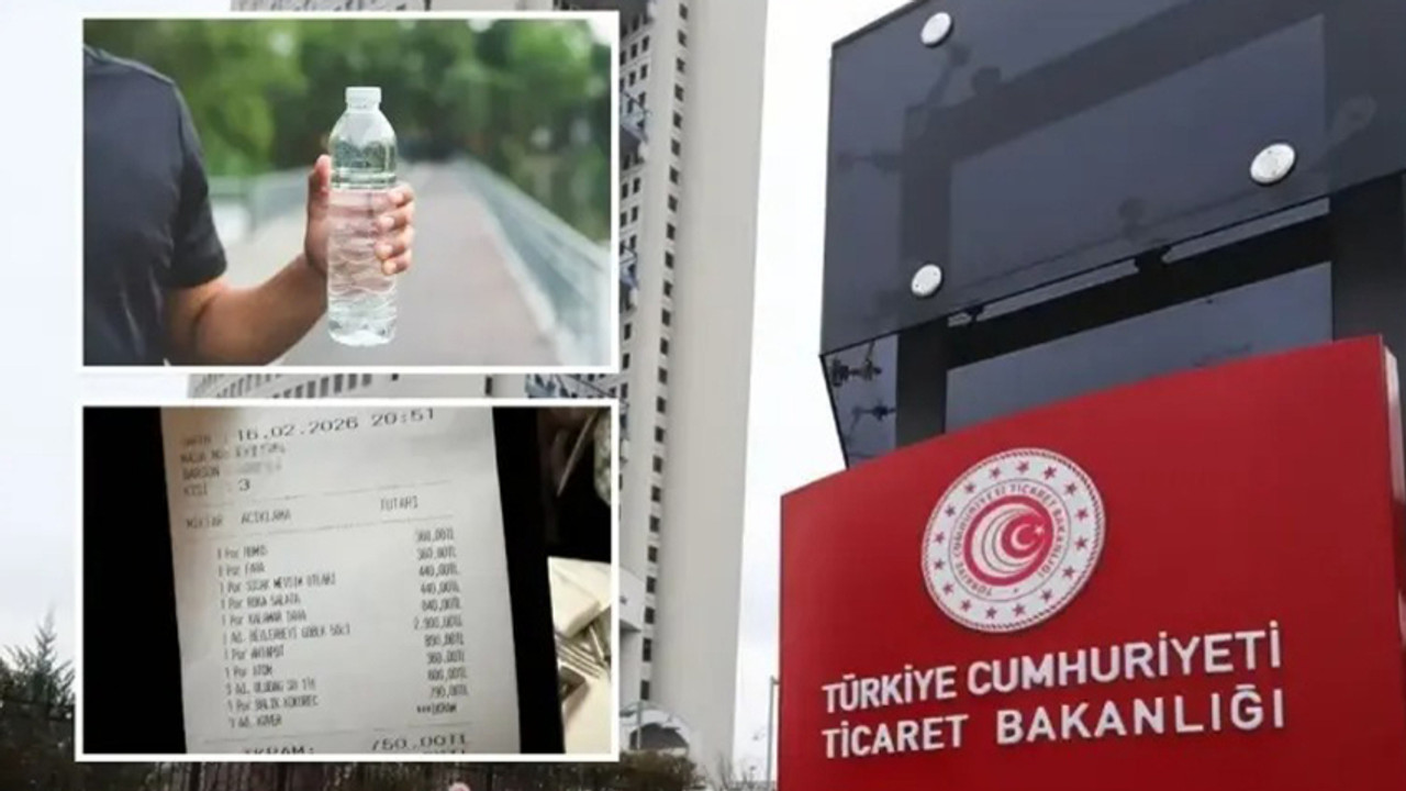 Bir şişe suyu 200 liraya satmışlardı: Ticaret Bakanlığı harekete geçti