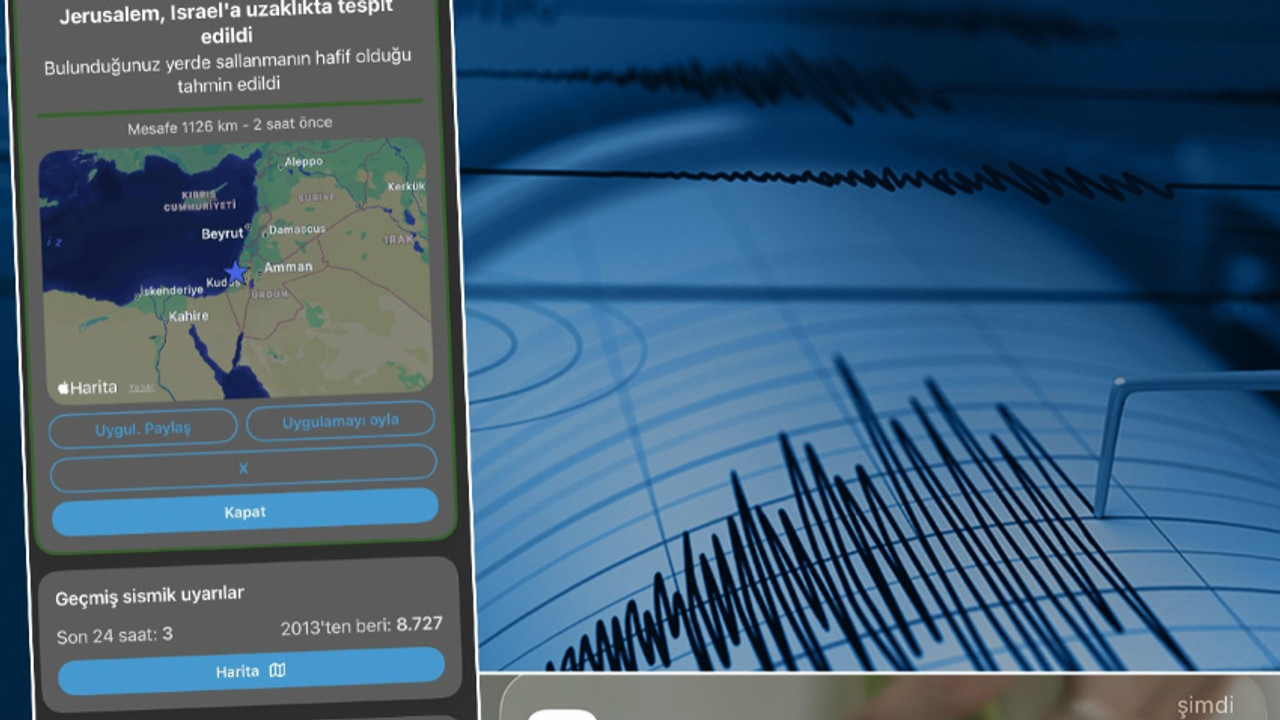 İsrail deprem ağı uygulamasına müdahale mi etti? Milyonlarca insana aynı anda bildirim gitmişti!