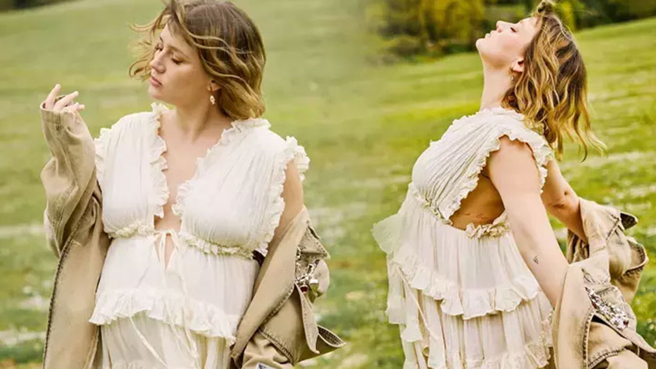 Sır gibi saklıyordu! Gizem Karaca kızının yüzünü ilk kez gösterdi