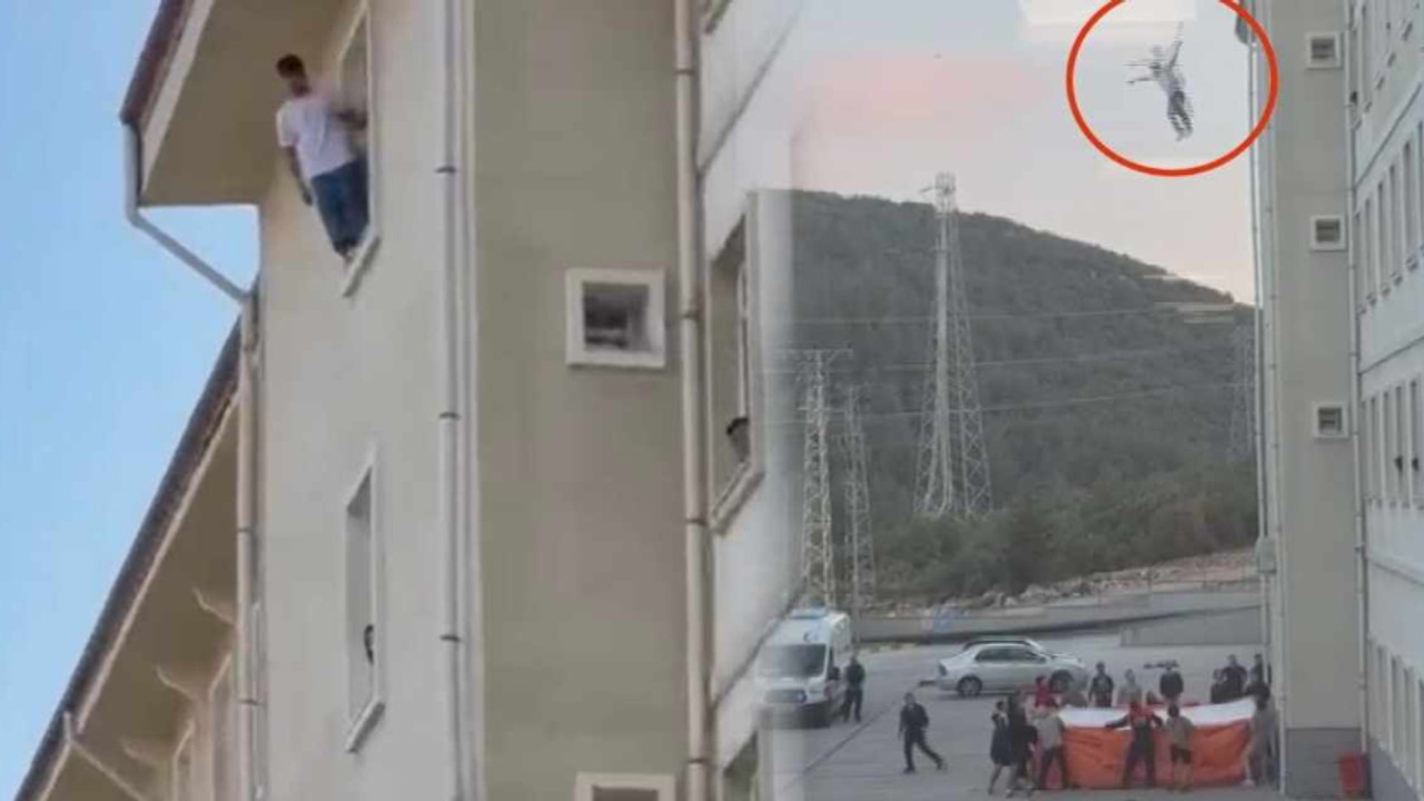 Üniversite öğrencisi pencereden atlayarak yaşamına son verdi!