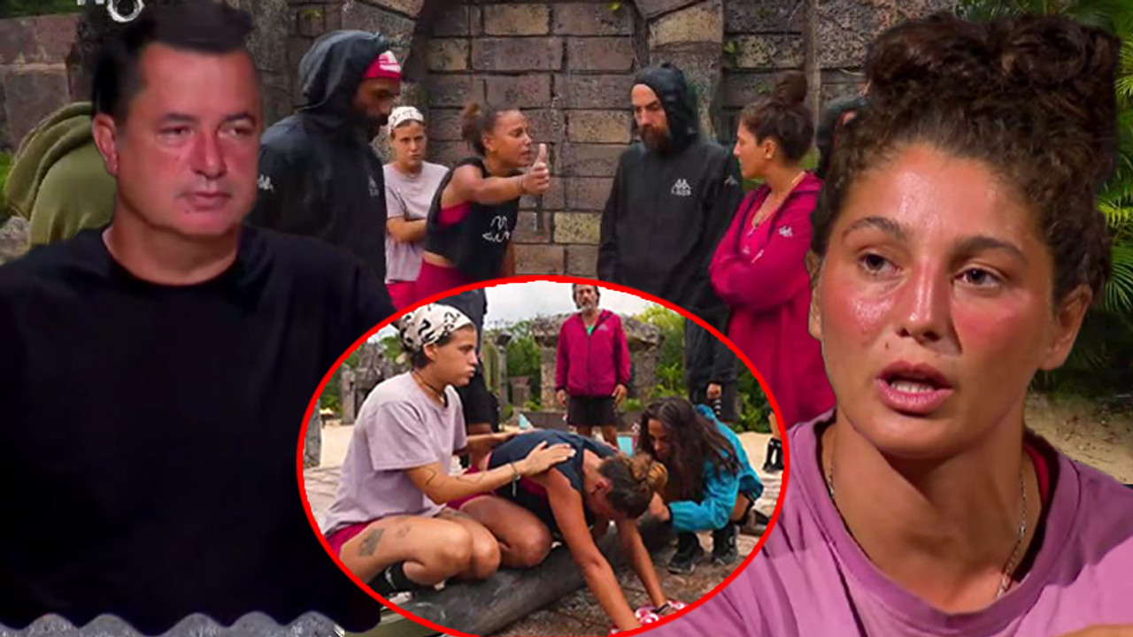 Survivor'da cinnet gecesi: Nisanur kriz geçirdi! Olaylara Acun Ilıcalı noktayı koydu!