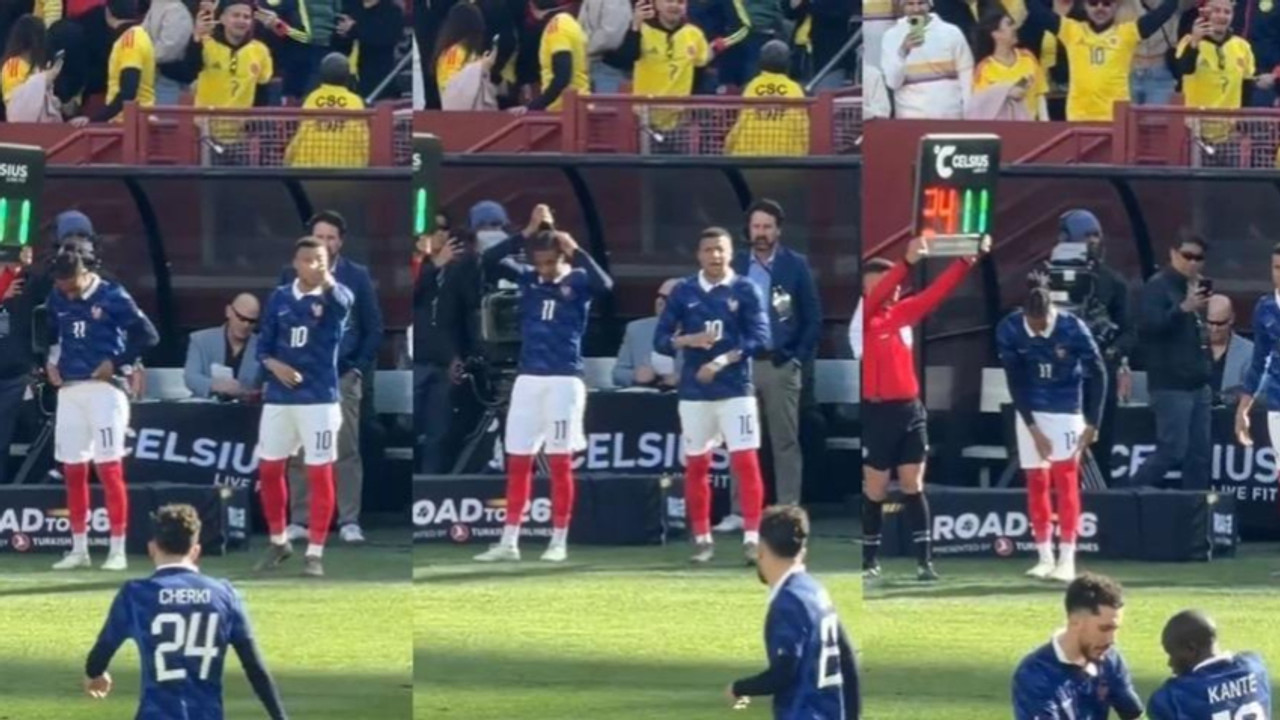 Kylian Mbappé’den N'Golo Kanté’ye şok hareket! Fransa bu görüntüyü konuşuyor