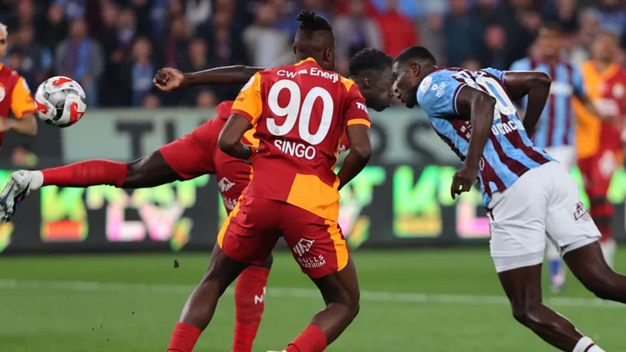 Trabzonspor, Galatasaray'ı 2 golle yıktı! Zirvede hesaplar değişti