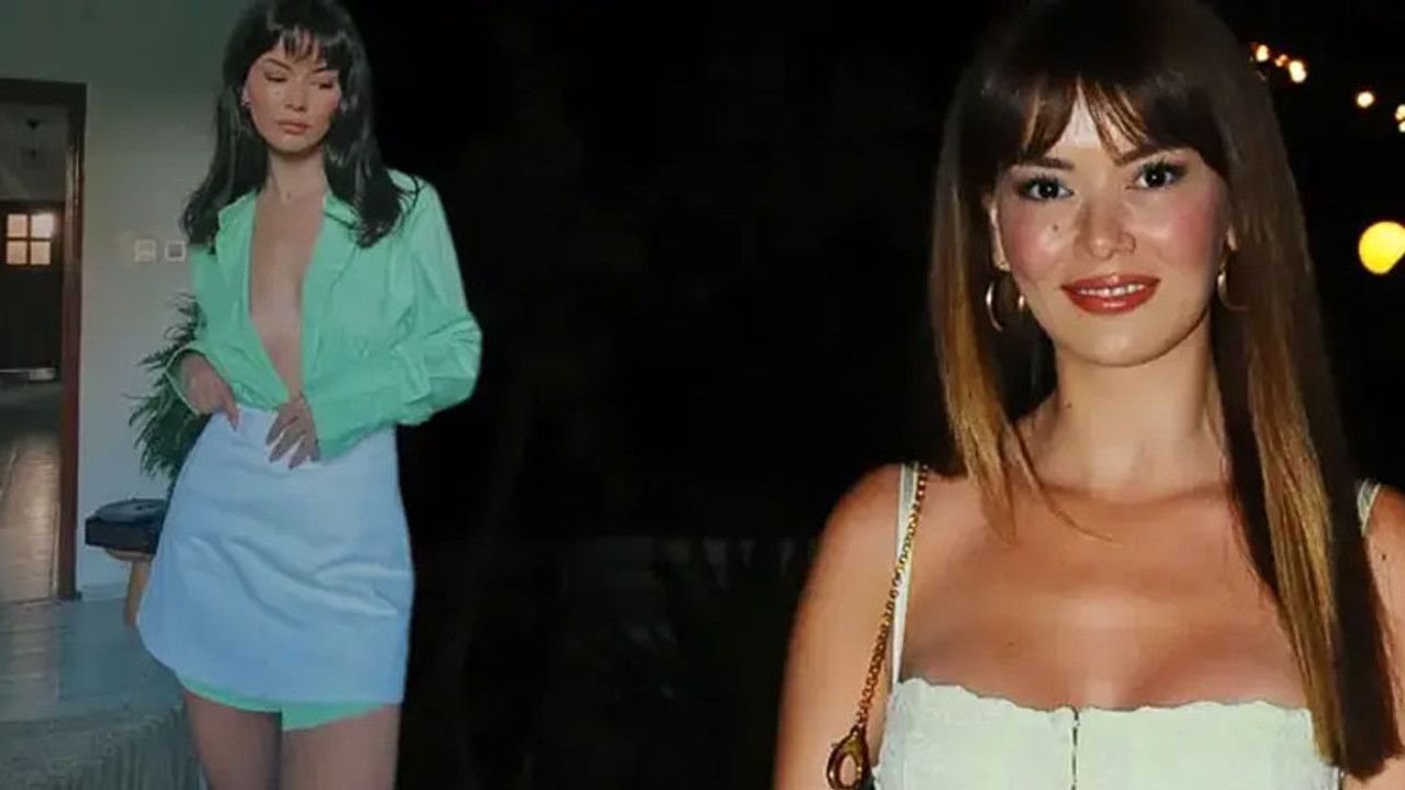 Seray Kaya yeni filmi için direk dansı dersi aldı: O anlar ilgi gördü!