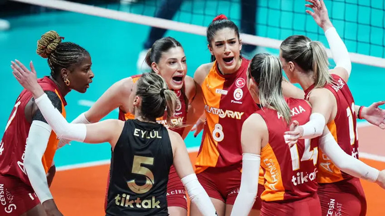 CEV Kupası şampiyonu Galatasaray Daikin oldu!