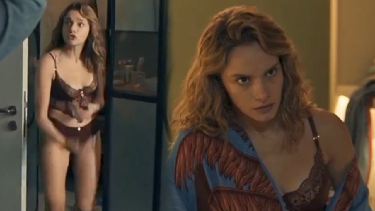 Miray Daner'in cesur sahnesi büyük ilgi çekti: İç çamaşırlı fotoğrafları gündem oldu