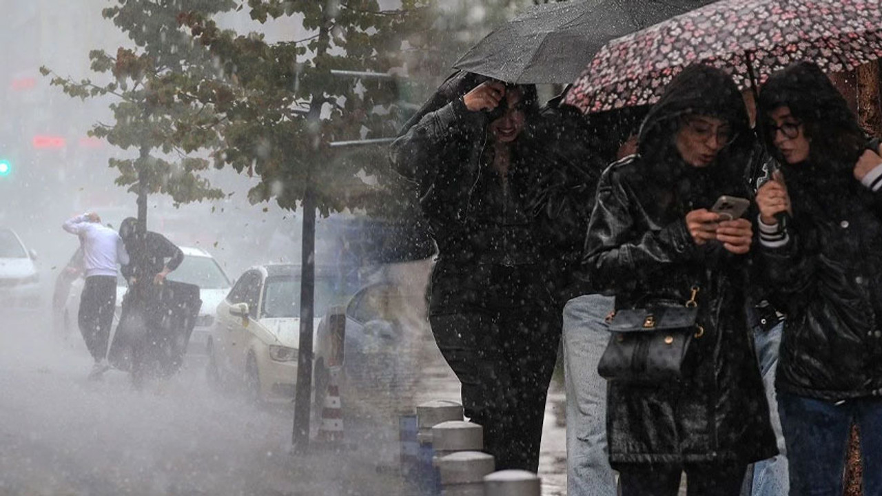 Meteoroloji'den 43 ile sarı kodlu uyarı: Kuvvetli yağış ve fırtına!