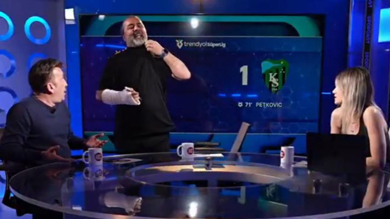 Emre Bol ile Evren Turhan canlı yayında kavga etti