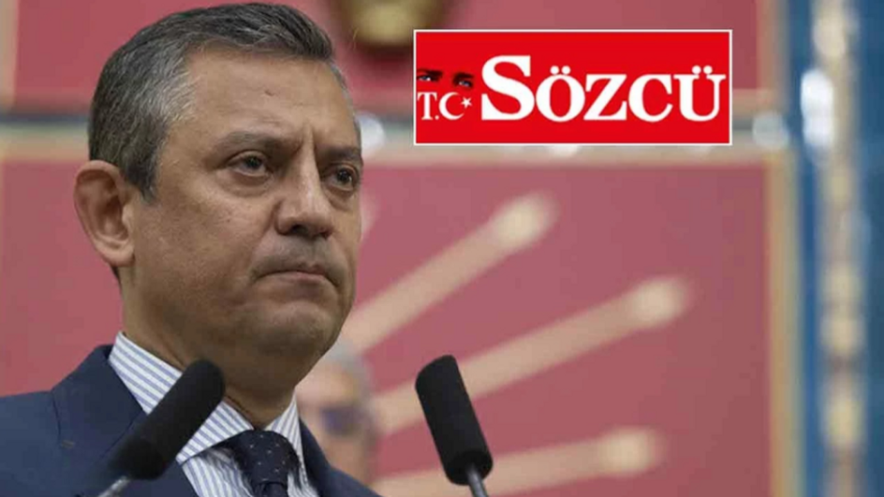 Sözcü’den Özgür Özel’e manşet ambargosu