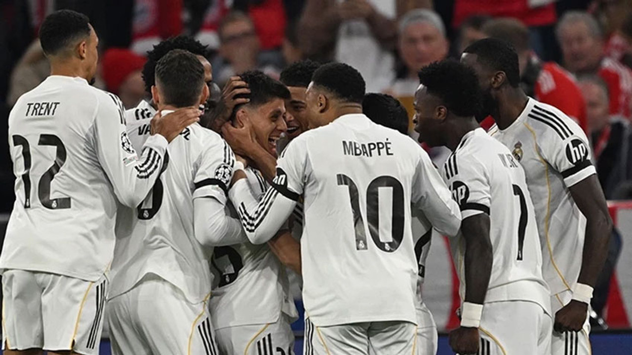 Şampiyonlar Ligi'nde ilk! Arda Güler'den tarihe geçen gol