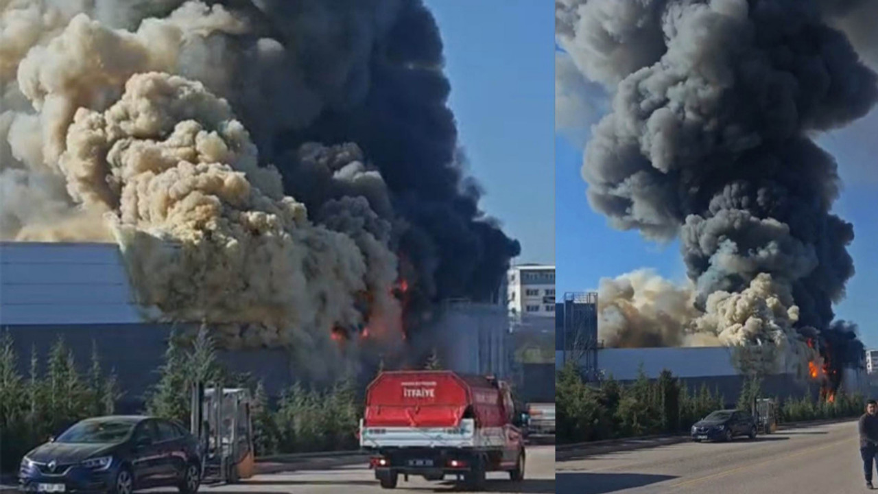 Ankara’da boya fabrikasında yangın: 1 işçi yaşamını yitirdi, 2 yaralı