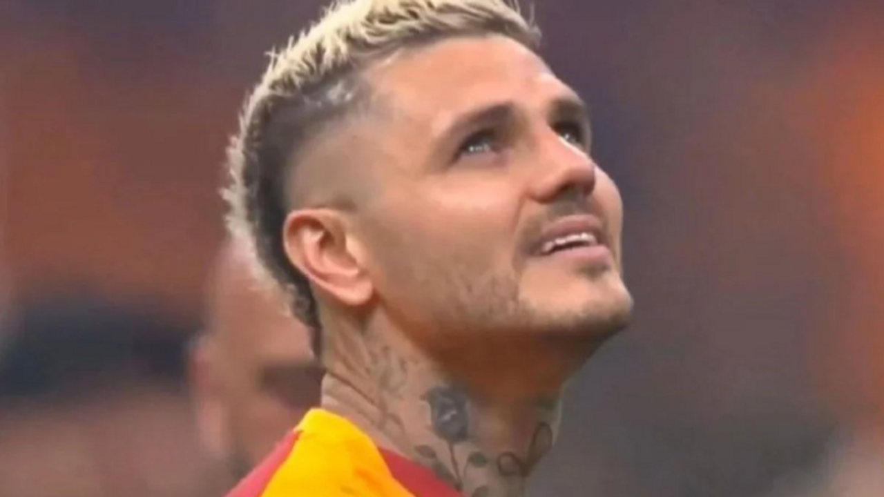 Şampiyon Galatasaray'da Mauro Icardi gözyaşlarıyla veda etti
