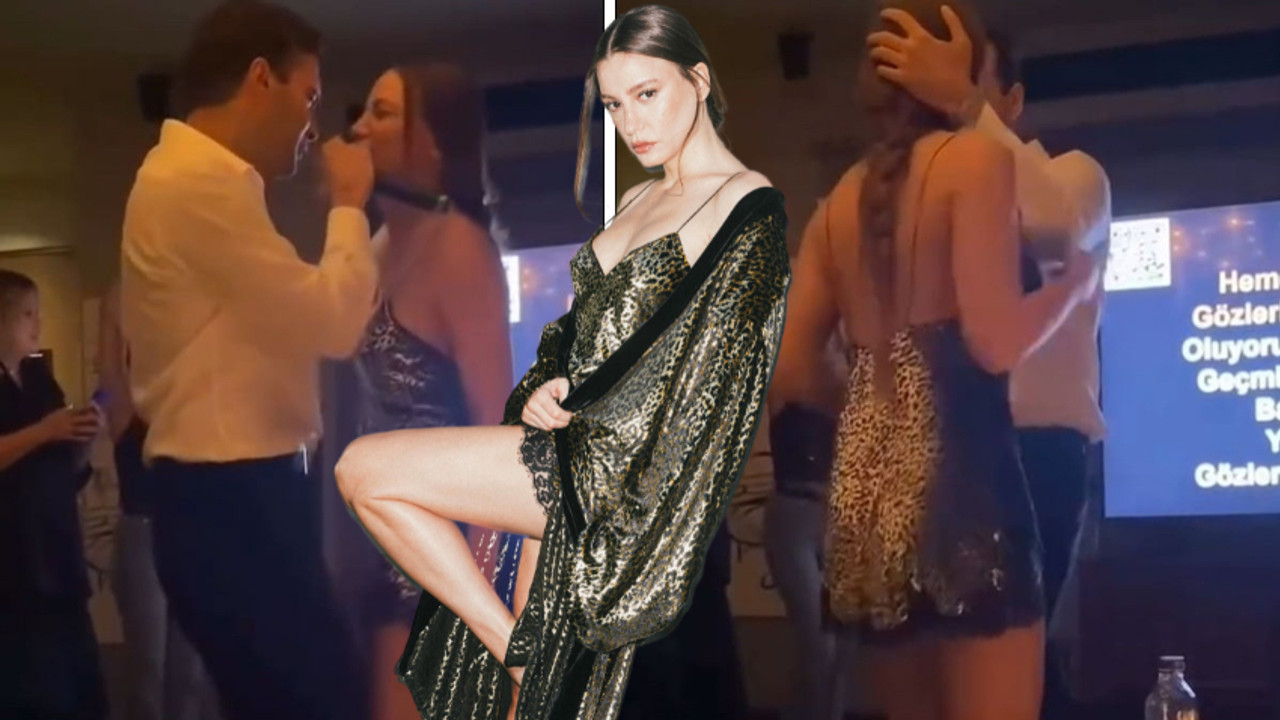 Serenay Sarıkaya leoparlı kombiniyle geceye damga vurdu! Fiyatı dudak uçuklattı…