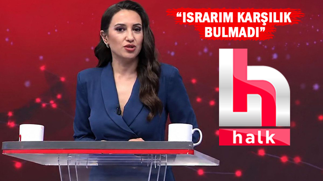 Veda edeceğini duyurmuştu... Gözde Şeker Halk TV'deki son yayınına çıkamadı!