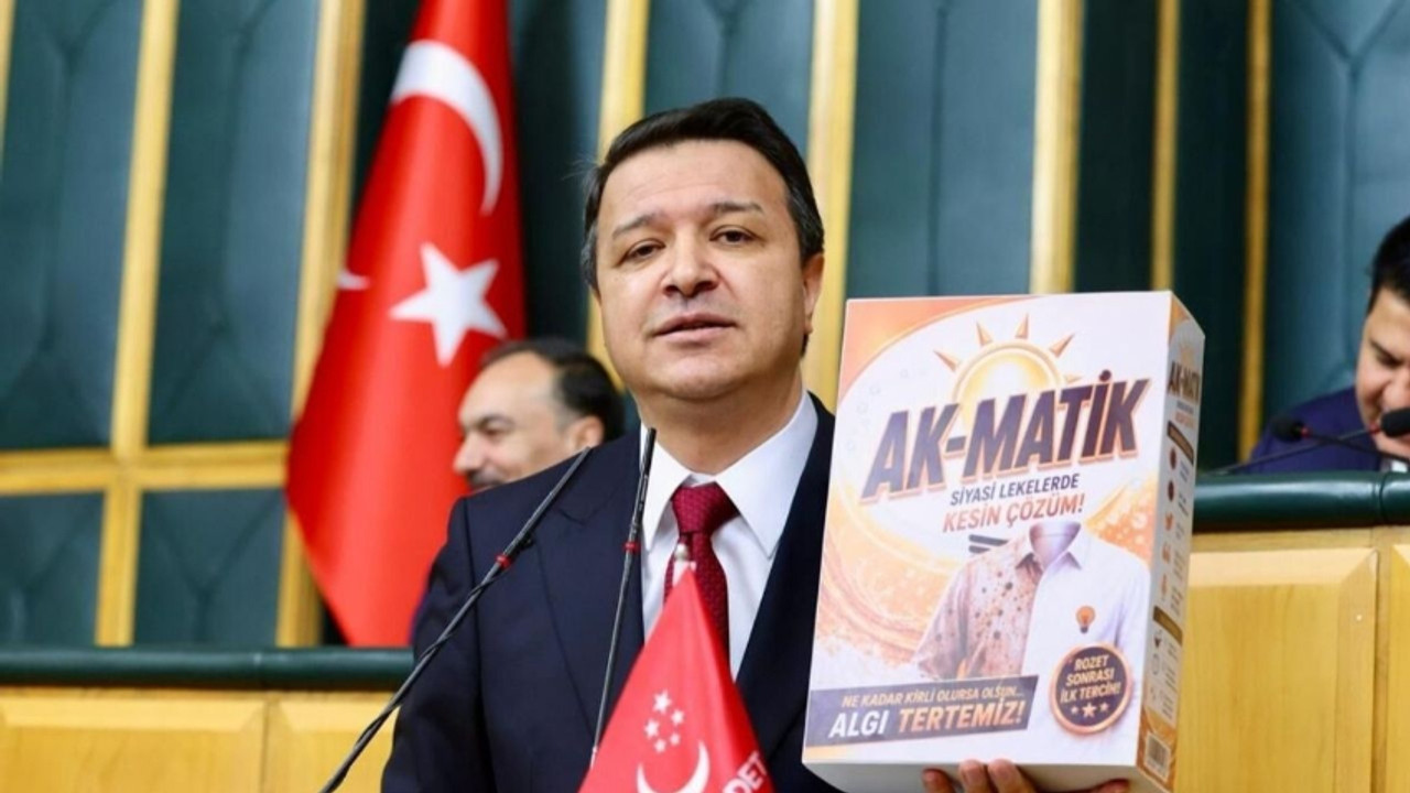 Mahmut Arıkan'dan 'AK-MATİK' deterjanı: Siyasi lekelere kesin çözüm!