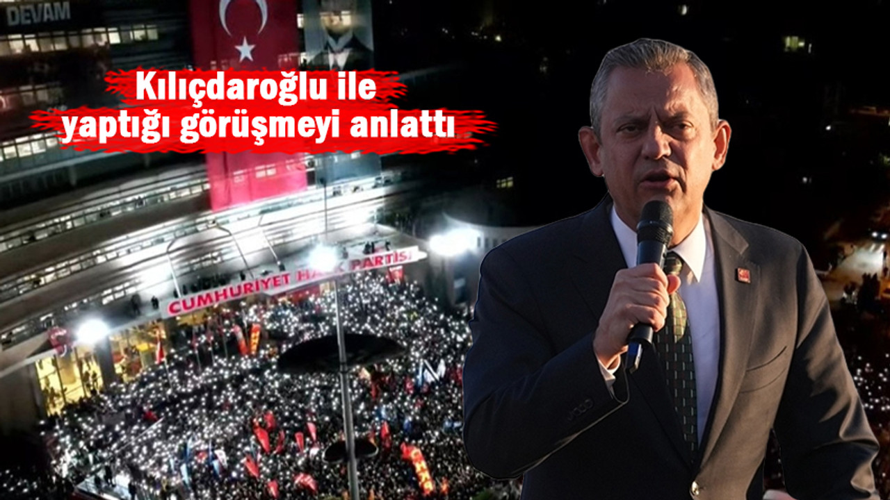 CHP Genel Merkezinde Özel'den tarihi konuşma! “CHP’yi kayyumlar yönetemez!