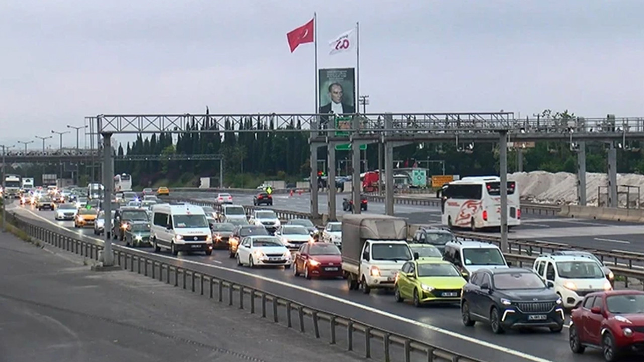 İstanbul'da bayram tatili hareketliliği trafiğe yansıdı