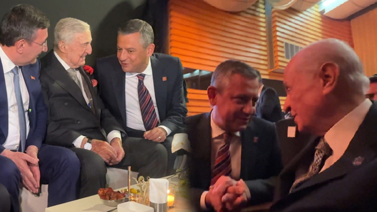 Devlet Bahçeli ve Özgür Özel’in dikkat çeken anlar! El sıkıştılar, sohbet ettiler