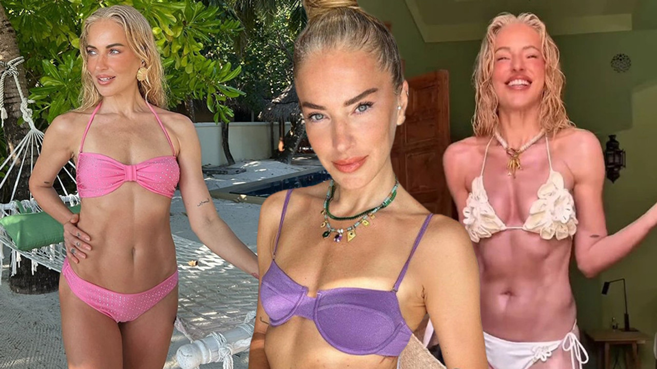 Kusursuz fiziğiyle yıllara meydan okuyor!  Burcu Esmersoy’un