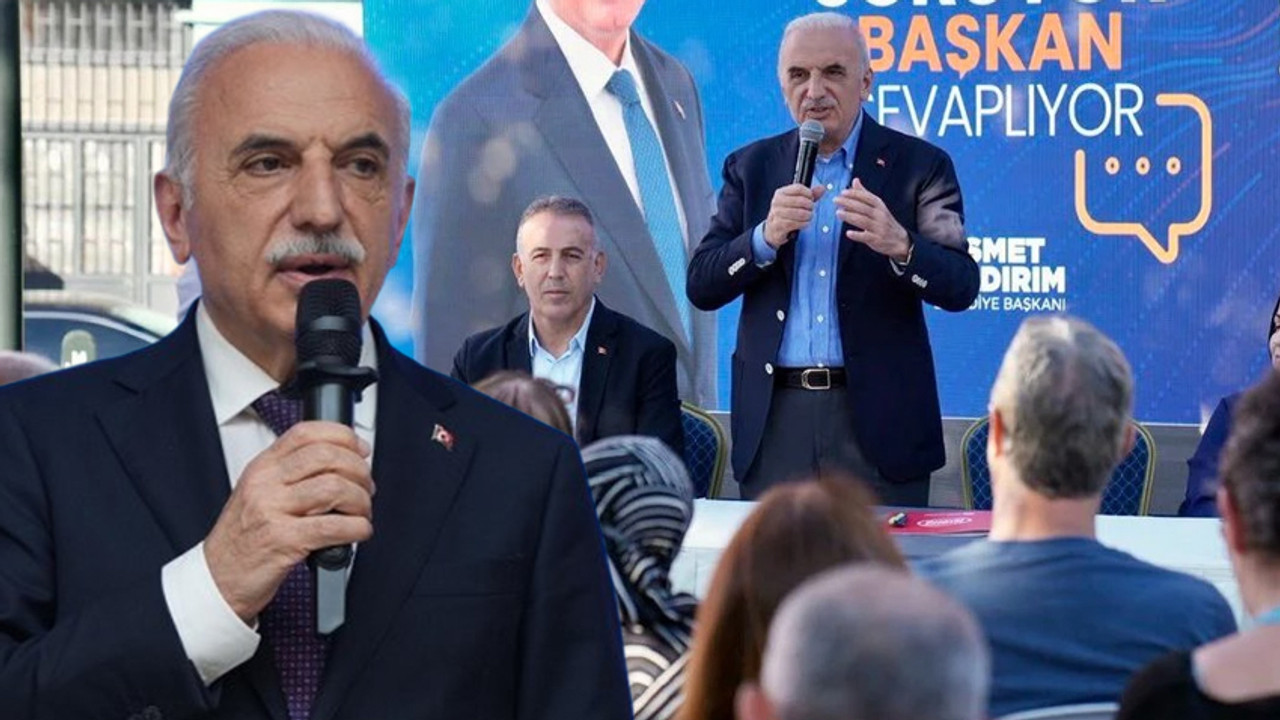 AKP'li Ümraniye Belediye Başkanı İsmet Yıldırım'dan pazar ye