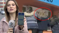 Taciz iddiası için oradaydı...Kanal D muhabirine okulda şok gözaltı!