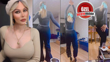 Mezdeke dansı Habertürk spikerinin başını yaktı!