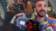 Tartışmada yeni görüntüler ortaya çıktı! Okan Kurt'un bir kişiye saldırdığı anlar kamerada