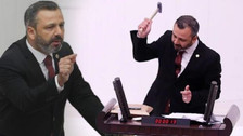 TBMM'de ilginç anlar! CHP'li vekil kürsüde çekiçle cep telefonunu kırdı…