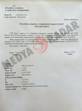 Sosyal medya fenomeni Dilan Polat için tahliye kararı - Resim : 2