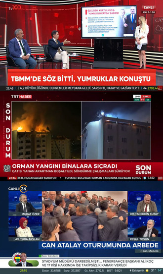 Meclis'te yumruklu kavga ve hayatın gerçekleri... Haber kanallarının habercilik refleksi... - Resim : 2