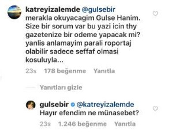 Röportaj paralı ise… O soru Gülse Birsel’i fena kızdırdı! (Medyaradar/Özel) - Resim : 1