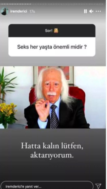 İrem Derici'den takipçisine güldüren yanıt! - Resim : 1