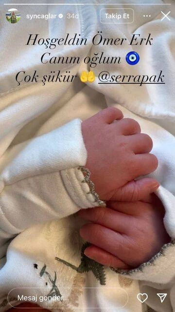 Fenerbahçe'nin yıldızı Çağlar Söyüncü, baba oldu! - Resim : 1