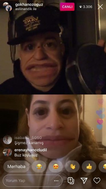 Canlı yayında kaza; Gökhan Özoğuz burnunu yaraladı - Resim : 1