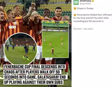 Fenerbahçe'nin Süper Kupa maçında sahadan çekilmesi dünya basınında - Resim : 5