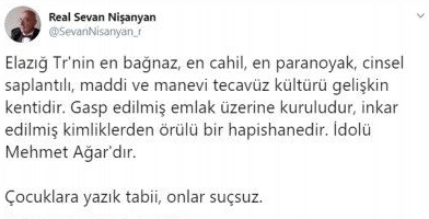 Nişanyan'ın skandal deprem paylaşımına soruşturma - Resim : 1