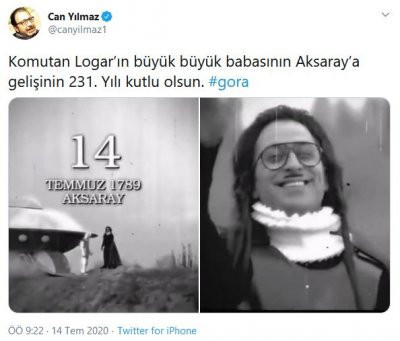 Can Yılmaz'dan güldüren ''Komutan Logar'' paylaşımı - Resim : 1