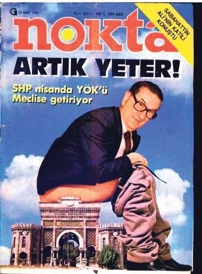 Sabah yazarı Melih Altınok, Ruşen Çakır’ı Nokta dergisinin efsane kapağı ile vurdu! - Resim : 1