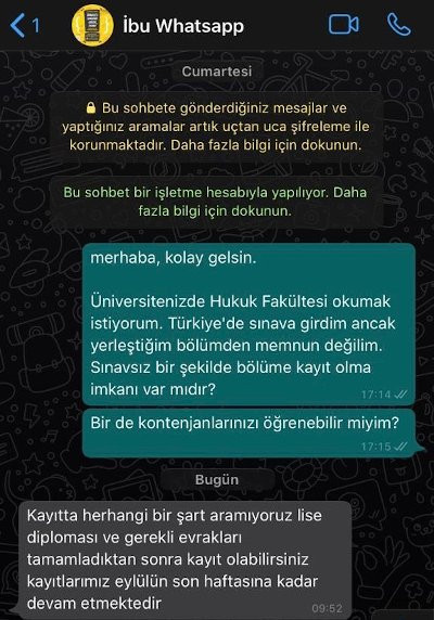 Yıllık 29 bin TL’ye sınavsız hukuk eğitimi - Resim : 1