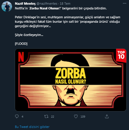 Gazeteci ve tiyatrocuların hedefinde Netflix belgeseli var! "Tek kelimeyle tiksindim..." - Resim : 5