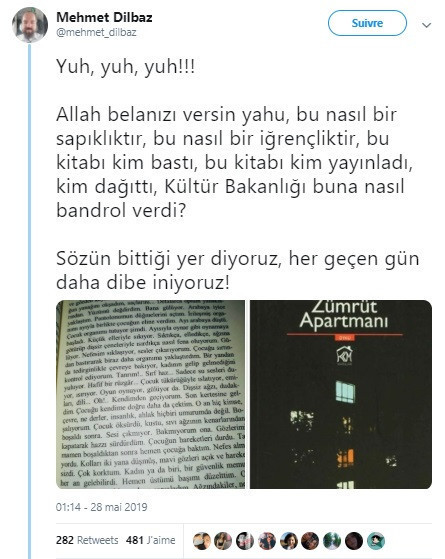 Zümrüt Apartmanı kitabında iğrenç satırlar - Resim : 1